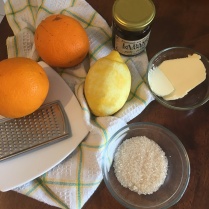 Bahan-bahan orange sauce (Suzette)